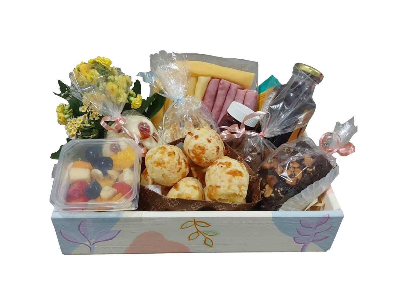 Cesta de Café da Manhã Padrão Tamanho Médio