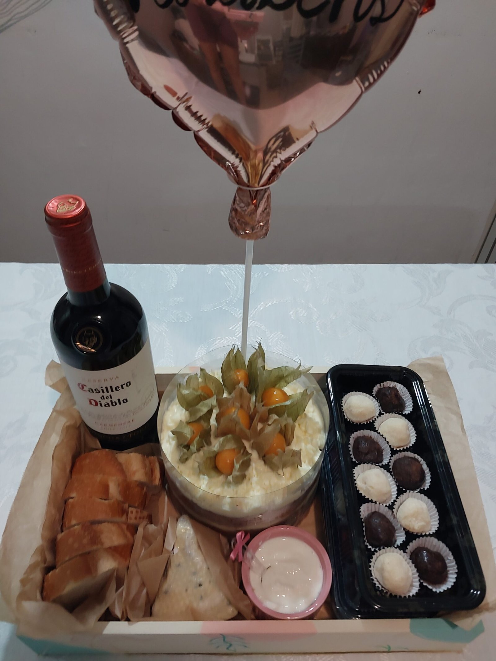 Cesta de Café da Manhã de Aniversário